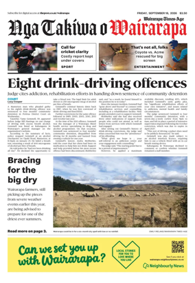 Cover of Wairarapa Times-Age (NZ)