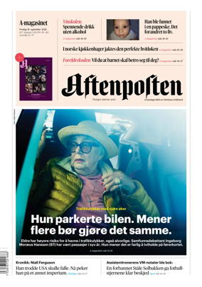 Cover of Aftenposten