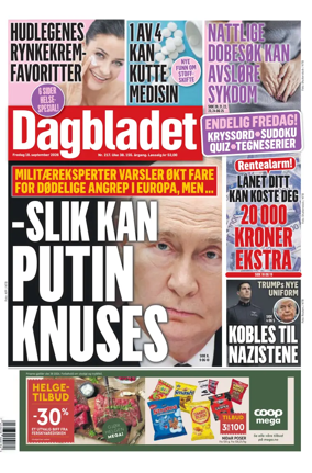 Cover of Dagbladet