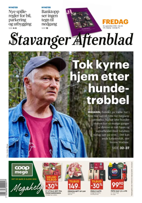 Cover of Stavanger Aftenblad