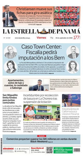 Cover of La Estrella de Panama