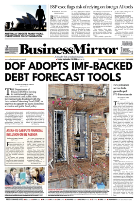 Cover of BusinessMirror