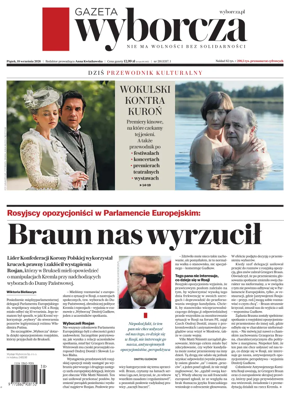 Cover of Gazeta Wyborcza