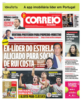 Cover of Correio da Manha