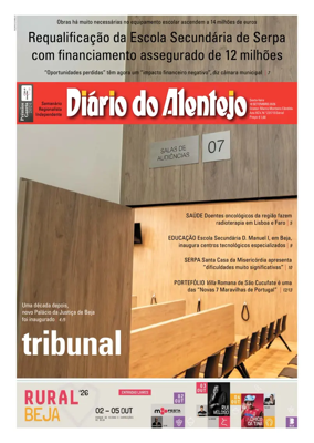 Cover of Diario do Alentejo