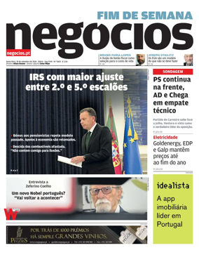 Cover of Jornal de Negocios