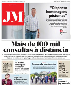 Cover of Jornal Madeira