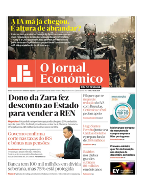 Cover of O Jornal Economico