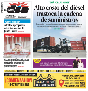 Cover of El Nuevo Dia