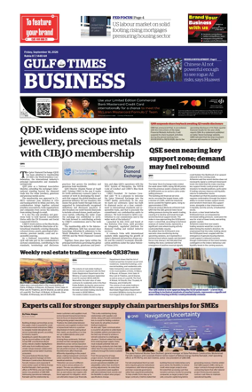 Cover of Gulf Times Business