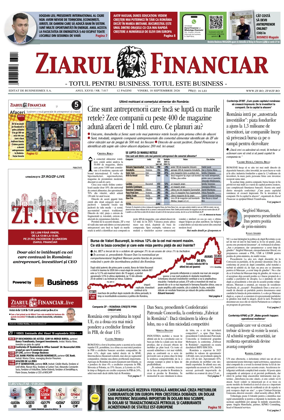 Cover of Ziarul Financiar