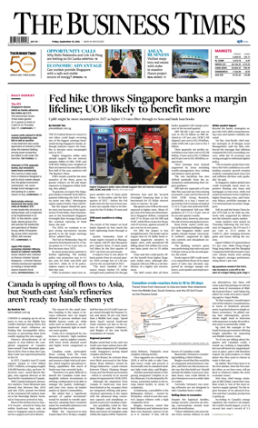 Cover of The Business Times
