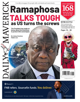 Cover of Daily Maverick