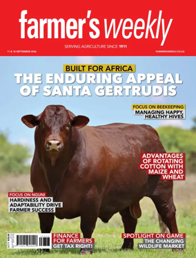 Cover of Farmers Weekly (South Africa)