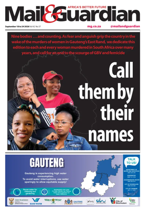 Cover of Mail & Guardian