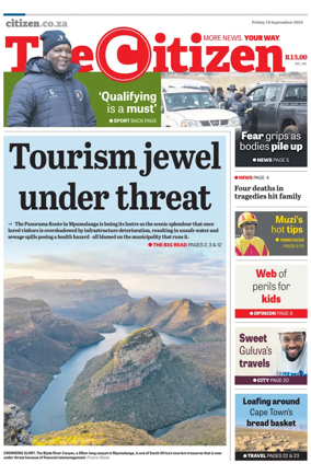 Cover of The Citizen (KZN)