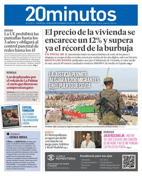 Cover of 20 Minutos Madrid