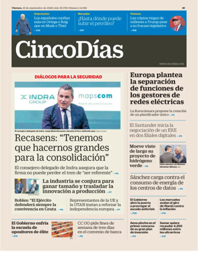 Cover of Cinco Dias