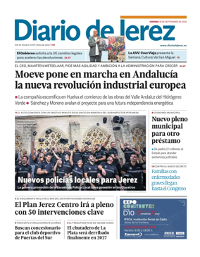 Cover of Diario de Jerez