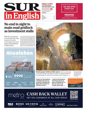 Cover of Diario Sur_Sur in english