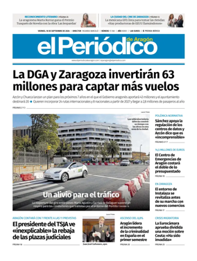 Cover of El Periodico Aragon