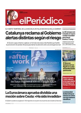 Cover of El Periodico - Castellano