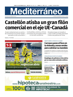 Cover of El Periodico Mediterraneo