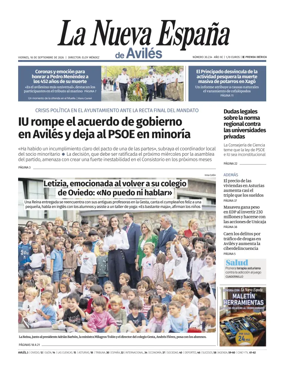 Cover of La Nueva Espana (Aviles)