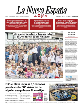 Cover of La Nueva Espana (Gijon)