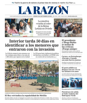 Cover of La Razon (Andalucia)