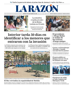 Cover of La Razon (Levante)