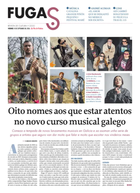 Cover of La Voz de Galicia (Santiago) - Fugas