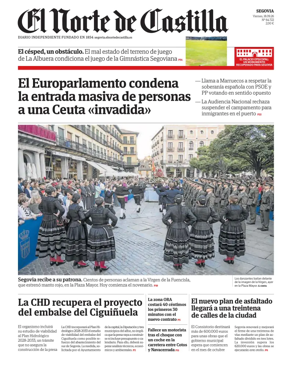 Cover of Norte de Castilla (Segovia)