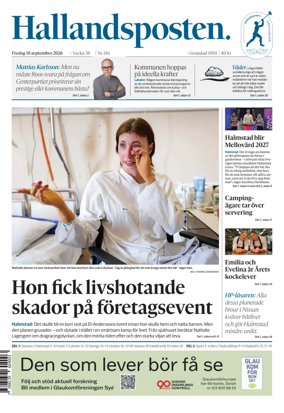 Cover of Hallandsposten