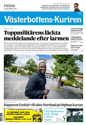 Cover of Vasterbottens-Kuriren