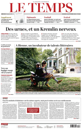Cover of Le Temps