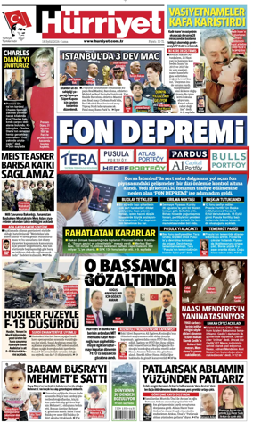 Cover of Hurriyet