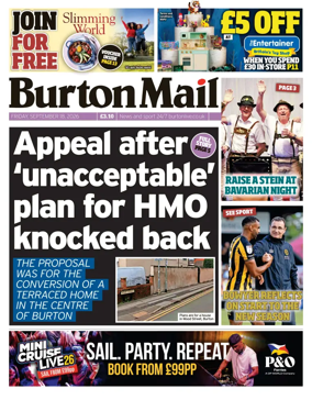 Cover of Burton Mail