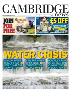 Cover of Cambridge News