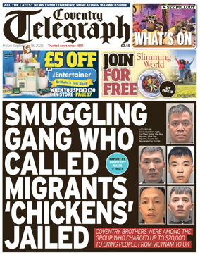 Cover of Coventry Telegraph