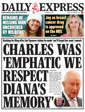Cover of Daily Express