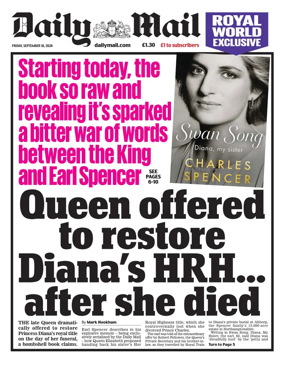 Cover of Daily Mail