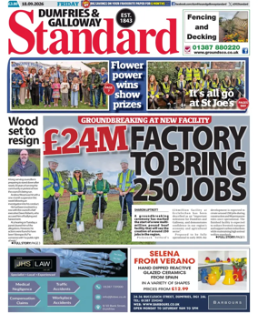 Cover of Dumfries & Galloway Standard