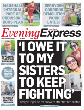 Cover of Evening Express