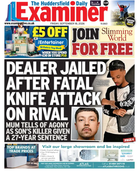 Cover of Huddersfield Daily Examiner