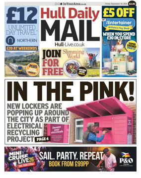 Cover of Hull Daily Mail