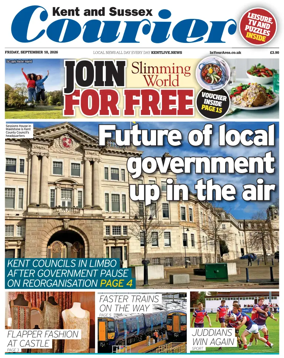 Cover of Kent & Sussex Courier