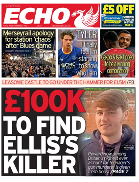 Cover of Liverpool Echo