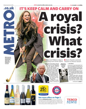 Cover of Metro (UK)