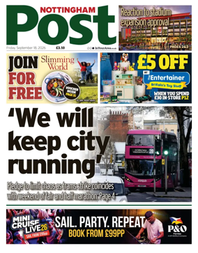 Cover of Nottingham Post